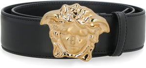 La Medusa leather belt-1