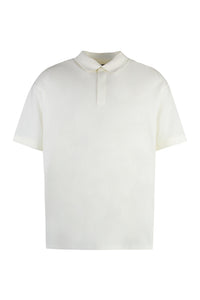 Cotton-piqué polo shirt