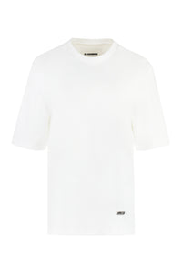 Cotton crew-neck T-shirt