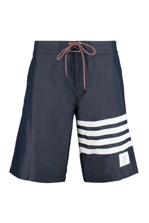 Logo detail swim shorts-0