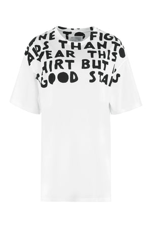 Printed oversize T-shirt-0