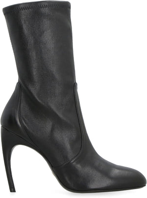 Luxecurve leather ankle boots-1