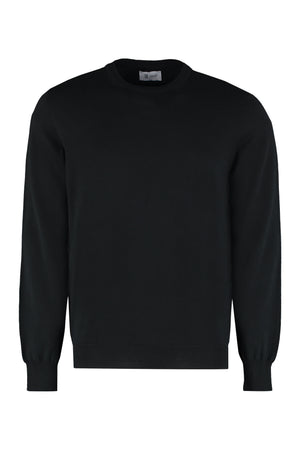 The (Knit) - Cotton crew-neck sweater-0