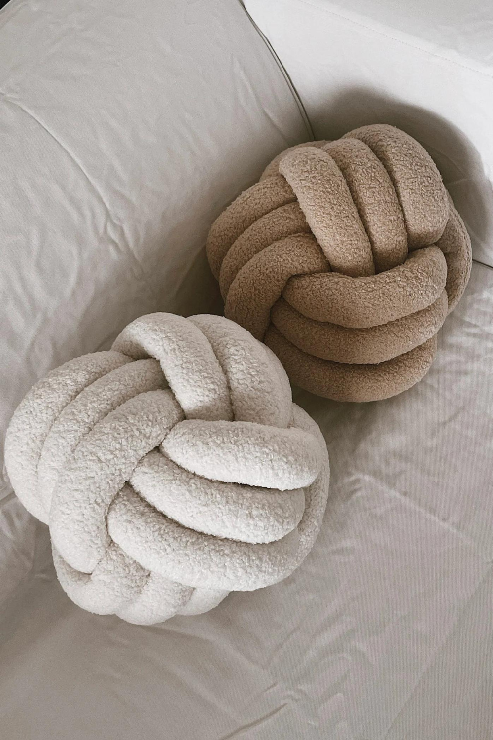 Boucle Knot Pillow