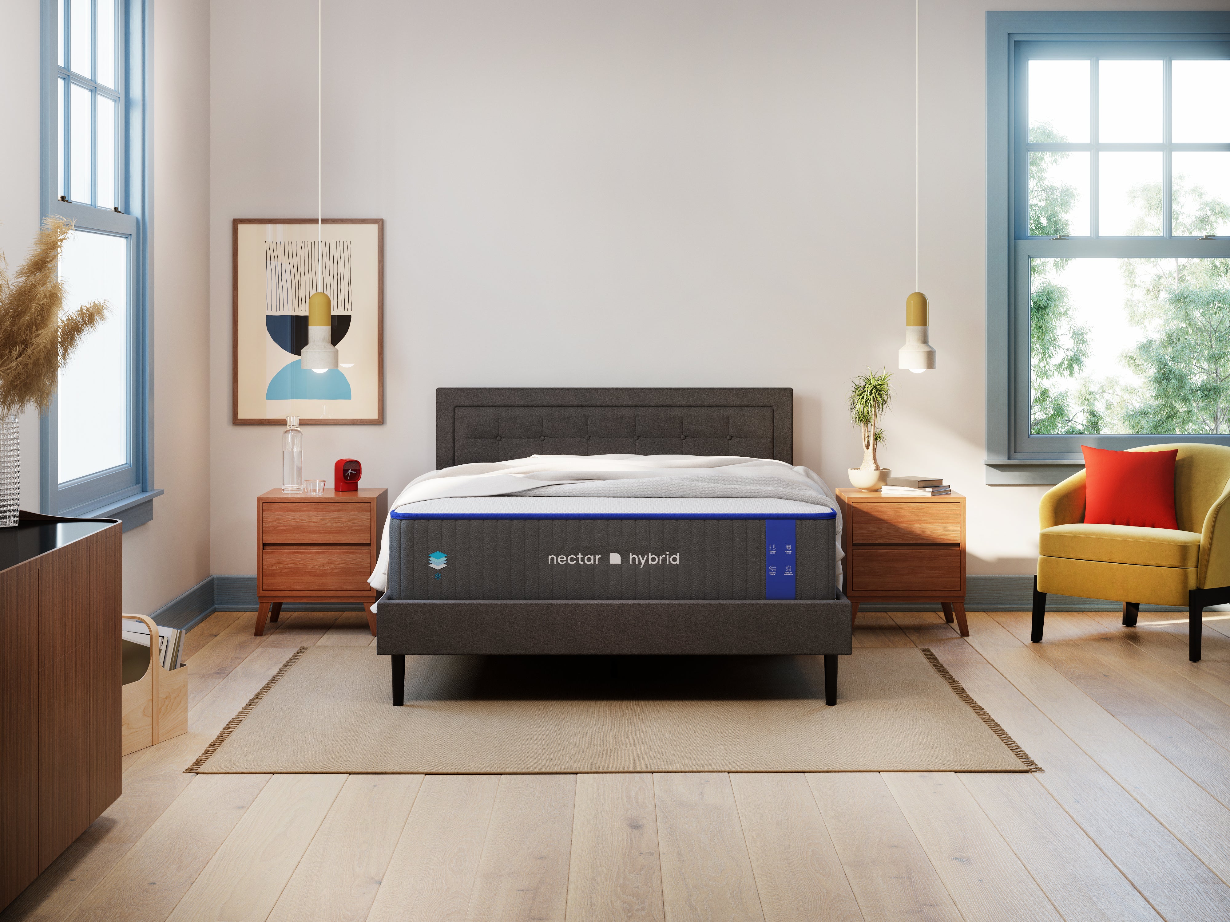 nectar essential hybrid mattress