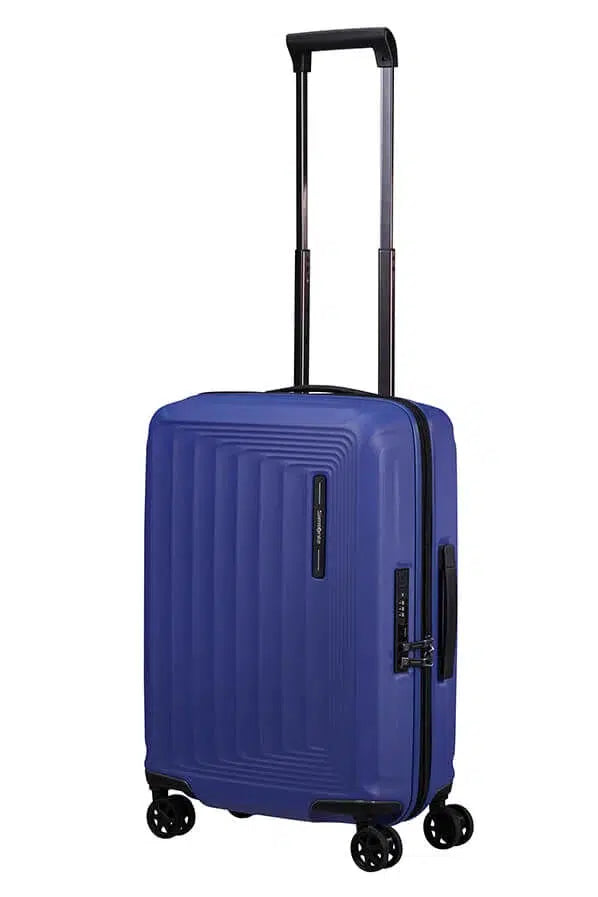 Samsonite NUON utvidbar Kabin koffert 55 cm Matt Nautical Blue