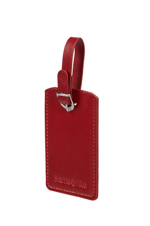 Samsonite Rød 2 Pak Global Rectangle Luggage Id Tag