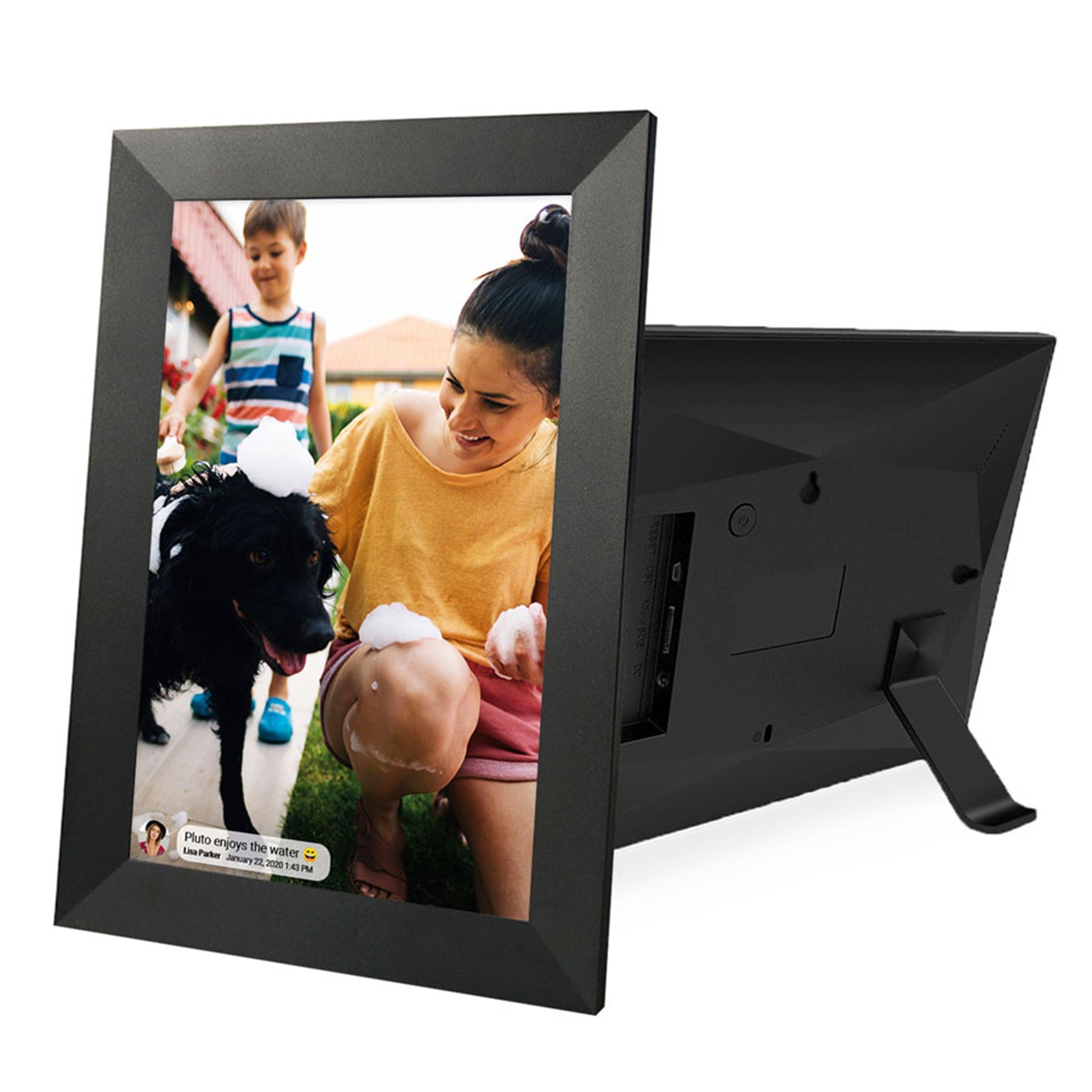 Billede af Lippa Frameo Digital Billedramme 10", Sort