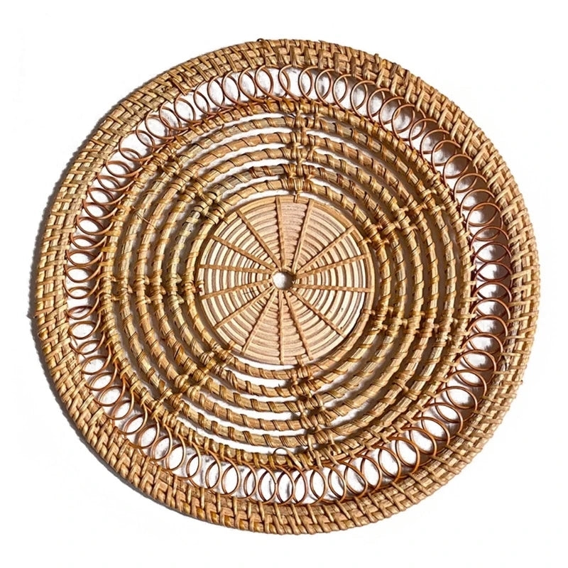 Nordic Handmade Rattan Wall Decoration - Product view 6