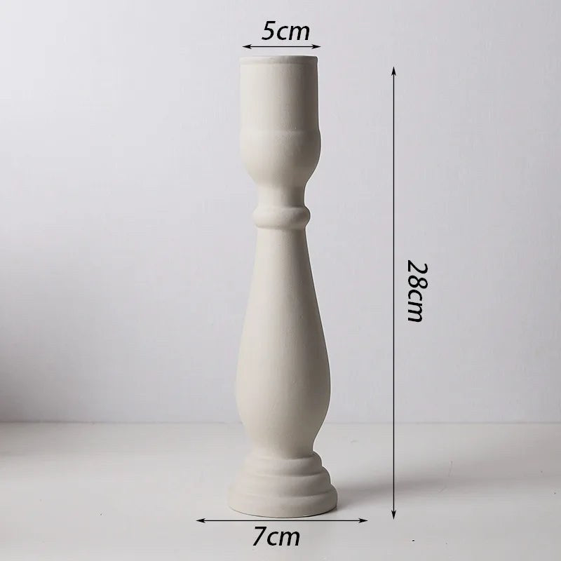 Nature's Embrace: Ceramic Candle Holder & Vase - Product view 8