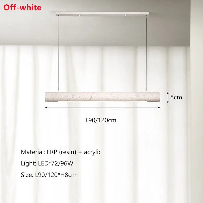 Natural Elegance: Wabi-Sabi LED Pendant Light - Product view 6
