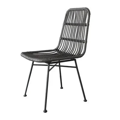 Japandi Balcony Oasis: Rattan Chair - Product view 3