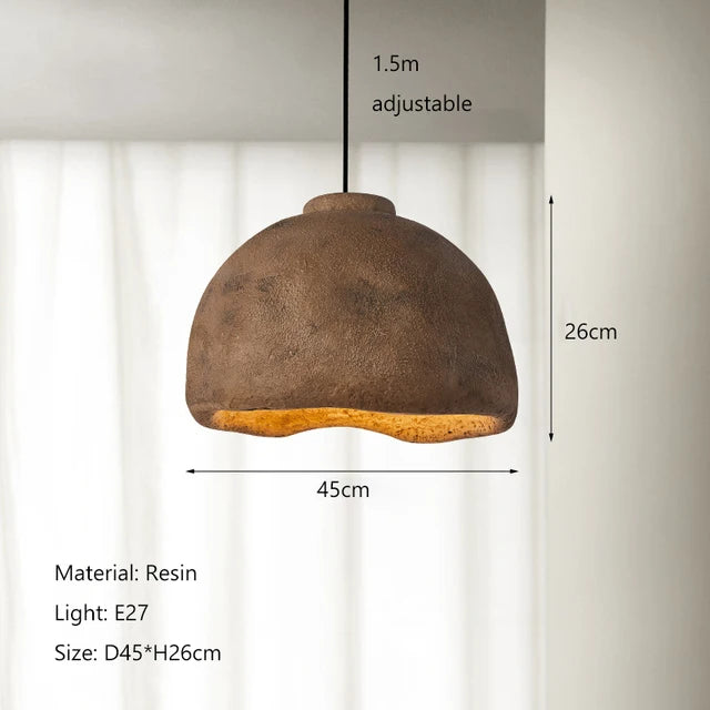 Wabi-Sabi Serenity: Handcrafted Chandelier - Product view 6