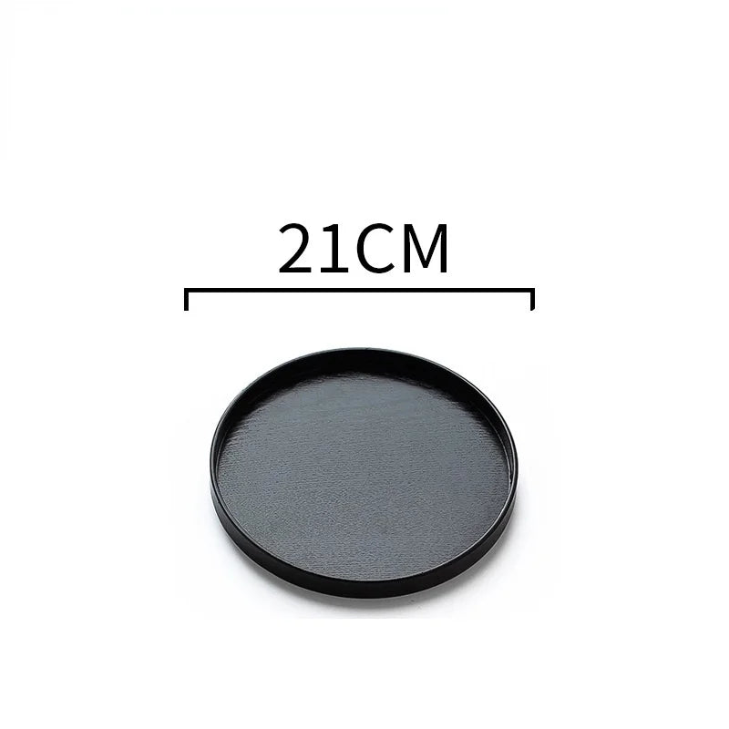 Wooden Round Serving Tray - Product view 11