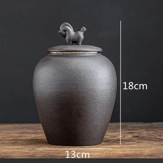 Ceramic Stoneware Tea Caddy Set - Product view 7