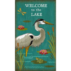 suzanne nicoll's lake house welcome wall decor