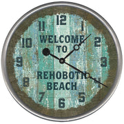 Welcome to Rehoboth Beach round clock