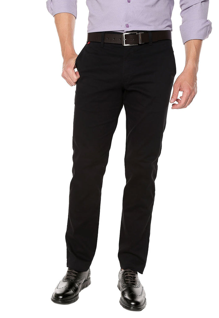 Pantalón Drill Caballero Slim Negro - 230006