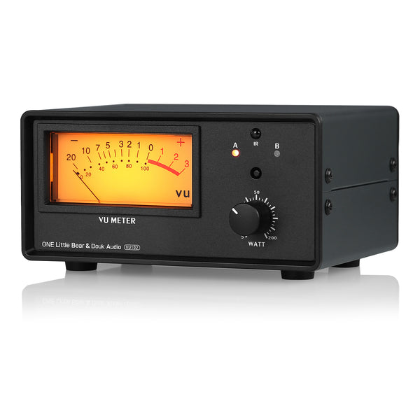 Douk Audio VU3 Dual Analog VU Meter 2-way Amplifier/Speaker Audio Swit–  doukaudio