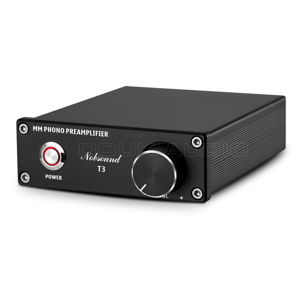 Douk Audio T3 PRO Mini Tube MM Phono Stage Preamp for Home