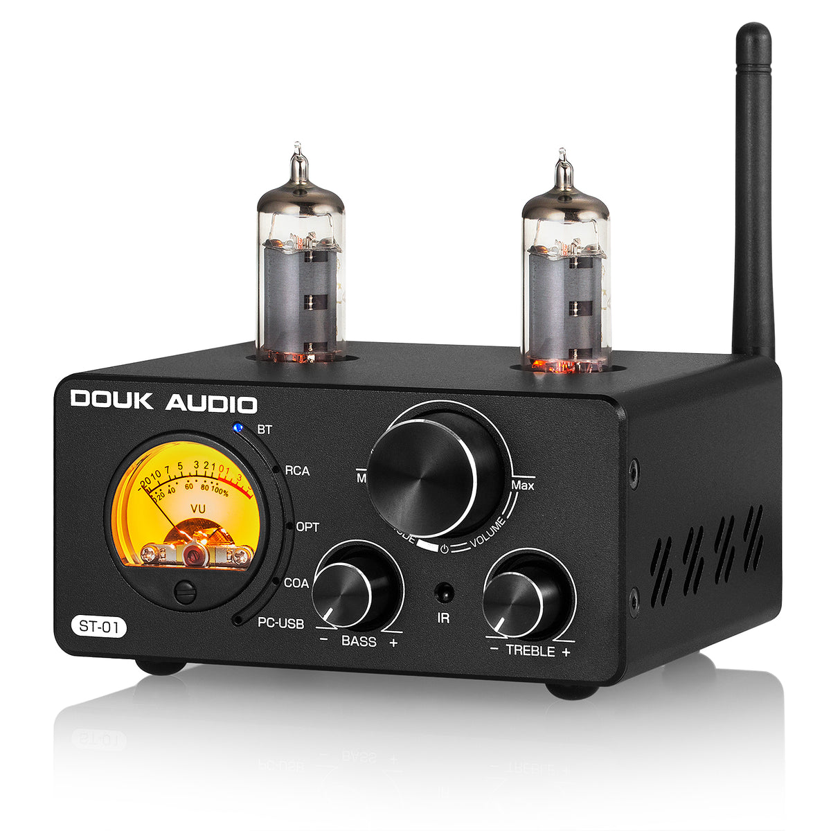 Douk Audio|ST-01 HiFi Bluetooth5.0|Tube Amplifier USB DAC COAX/OPT Digital Audio Amp w/VU Meter– doukaudio
