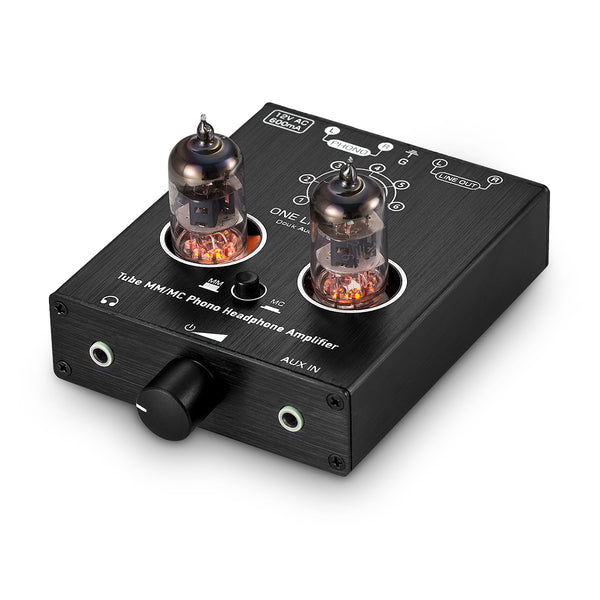 Nobsound T1 Pro MM MC Phono - Preamplificador para tocadiscos