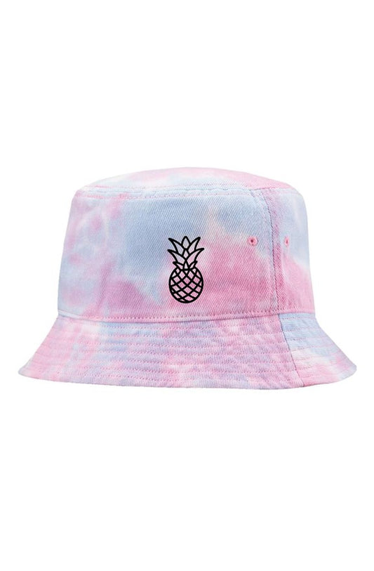 CDA Idaho Cotton Candy Tie-Dye Bucket Hat