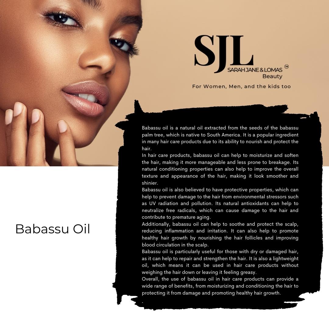 SJL Ingredient Babassu Oil