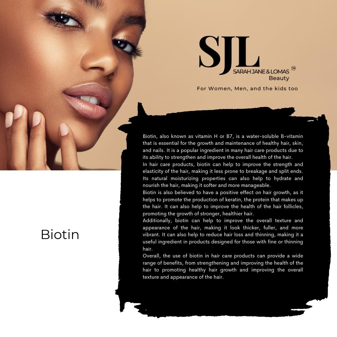 SJL Ingredient: Biotin