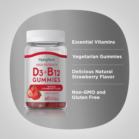 Discover the Delicious Way to Health with Vitamin D3 & B12 Gummies