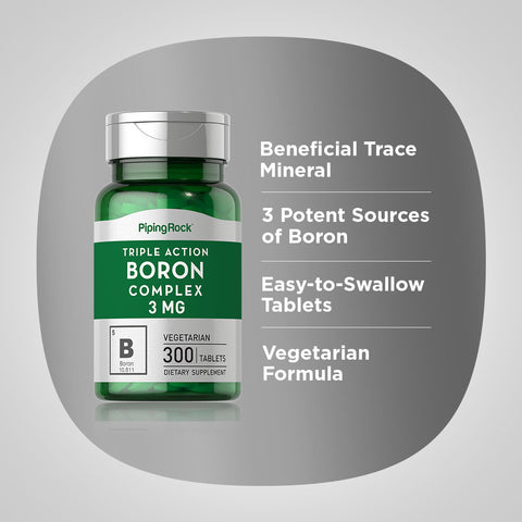 Your Guide to the Triple Action Boron Complex Supplement