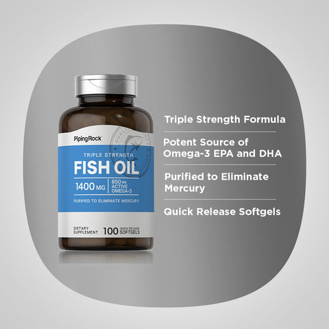 Deep Dive into the Triple Strength Omega-3 Fish Oil Formula