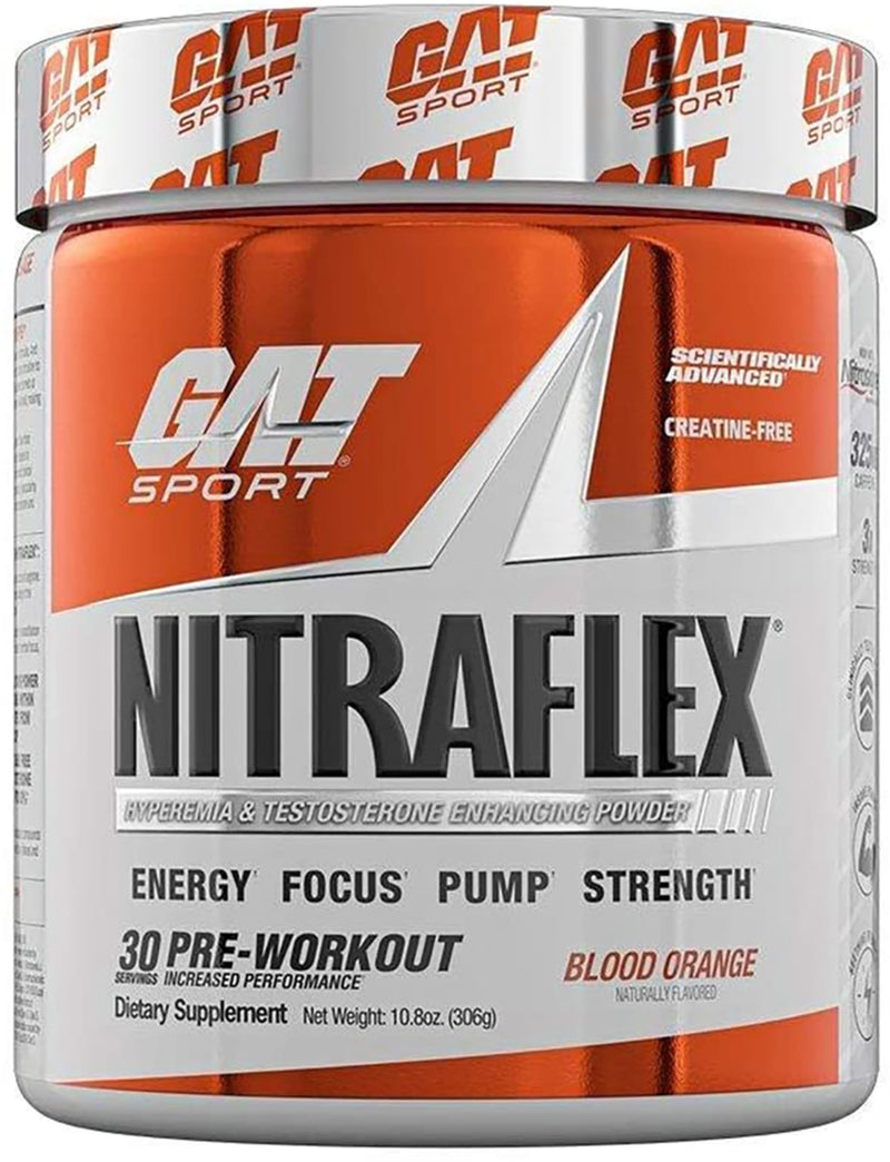 Nitraflex Powder (Blood Orange), 10.8 oz (306 g) Bottle