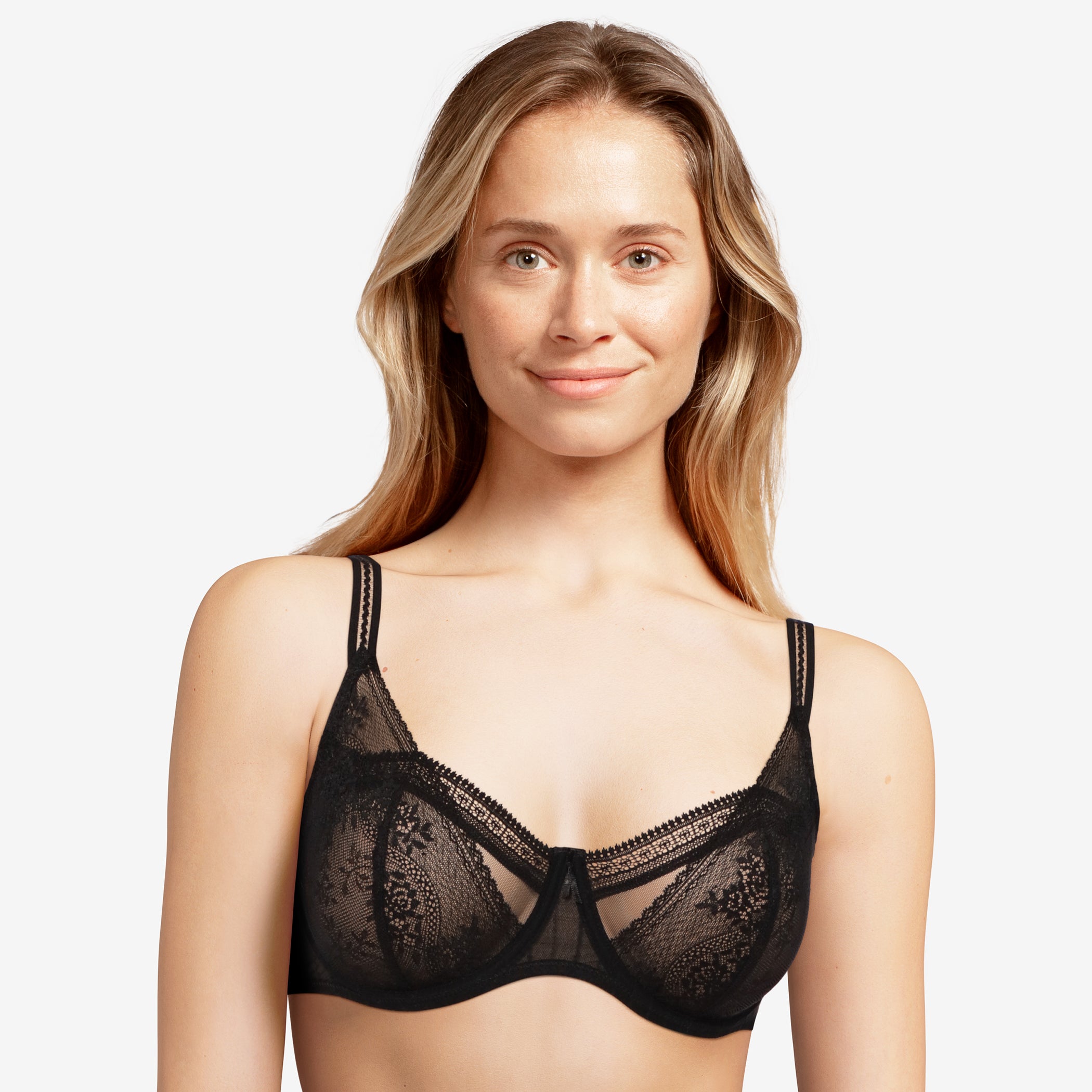 Passionata Maddie BH med bøjle, sort, Størrelse: 70B, Dame