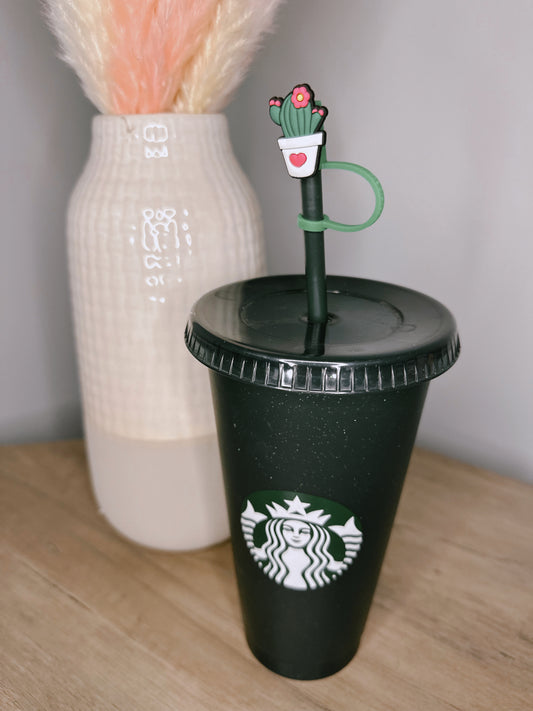 Starbucks Logo Straw Topper – caffeinatedcharmllc