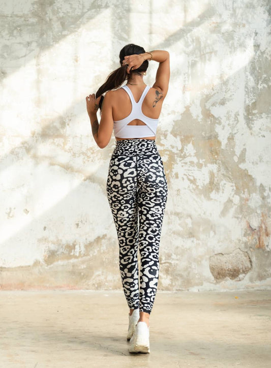 GEFION - SEAMLESS PUSH UP TIE DYE - LEGGING - PATTERNED