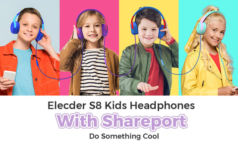 Elecder S8 headphones have 4 color choices