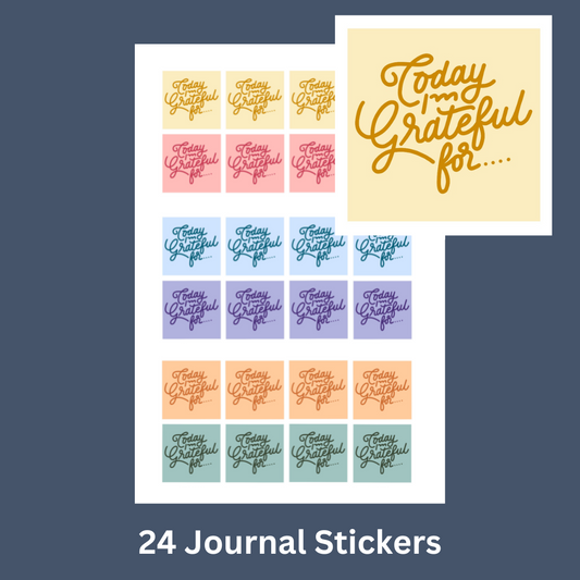 Gratitude Journal Stickers