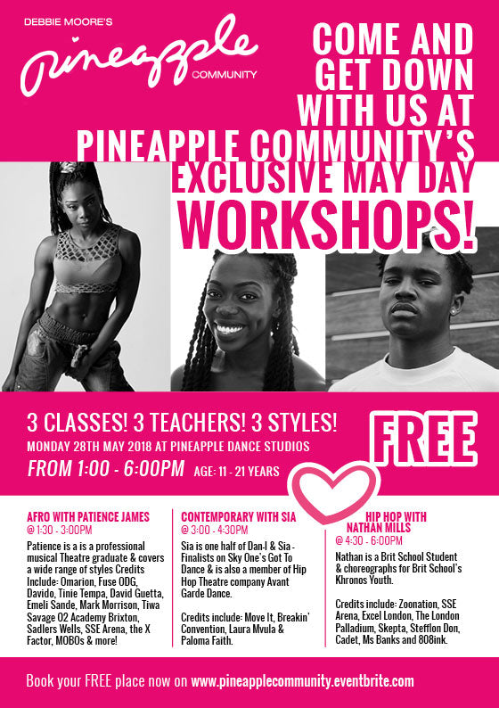 Free Pineapple Community Dance Workshops