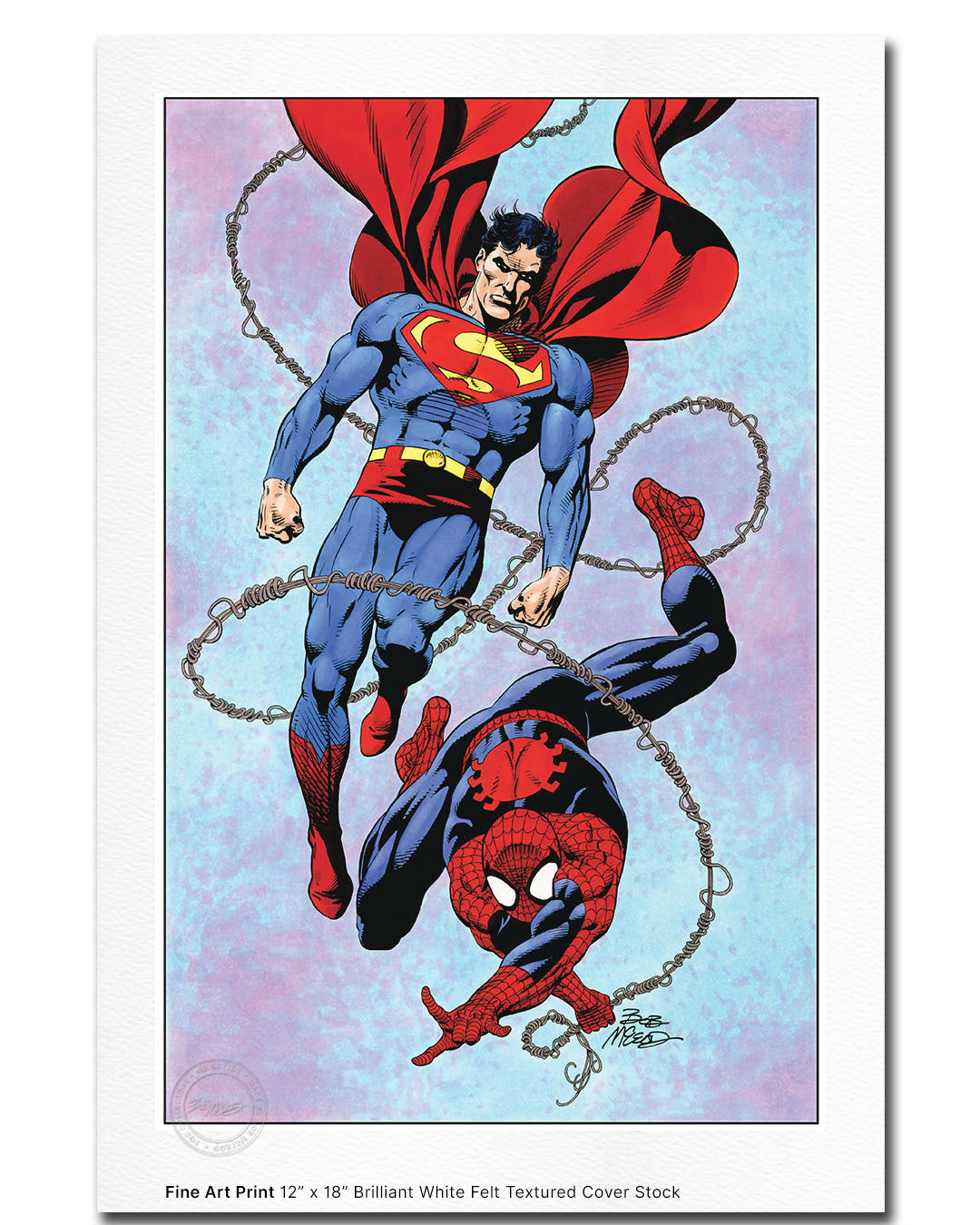 SPIDER-MAN, SUPERMAN TEAM-UP by Bob McLeod – MBartist