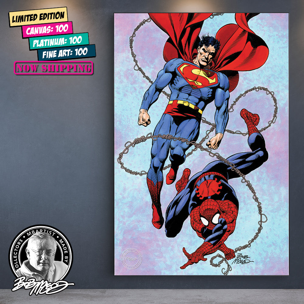 SPIDER-MAN, SUPERMAN TEAM-UP by Bob McLeod – MBartist