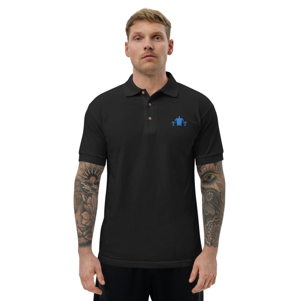 polo shirt with turtle logo