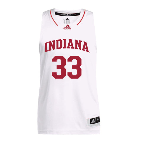 Indiana Adidas White Men's Basketball Student Athlete Jersey - Indiana University Athletics Store