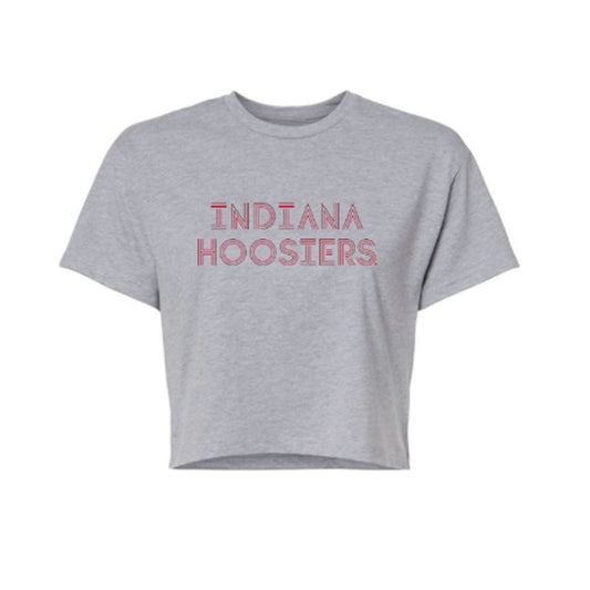 Ladies Indiana Hoosiers Campus Charcoal Sweatpants - Official