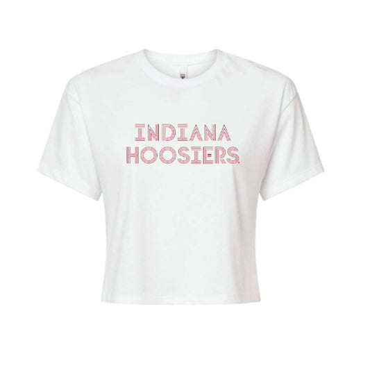 Hoosiers, Indiana Pressbox Andy Waist Length Rock and Roll Tee