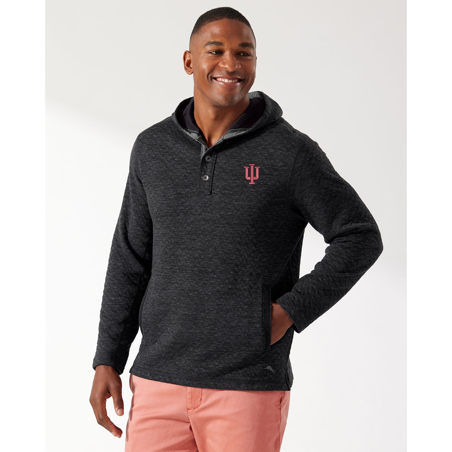 Indiana Hoosiers Quilted Hoodie - Official Indiana University Athletics ...