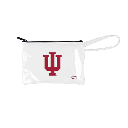 Ladies Indiana Hoosiers Ribbed Crimson Sports Bra - Official