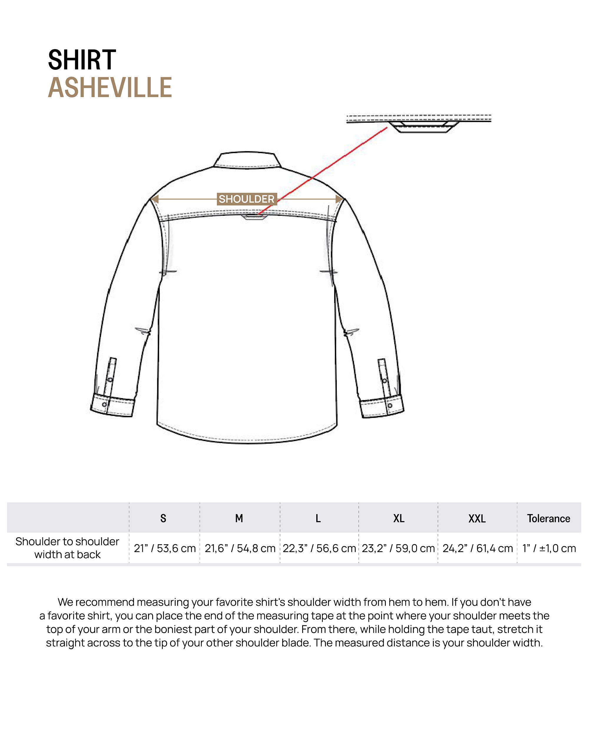 Size Guide ASHEVILLE - MagicLinen