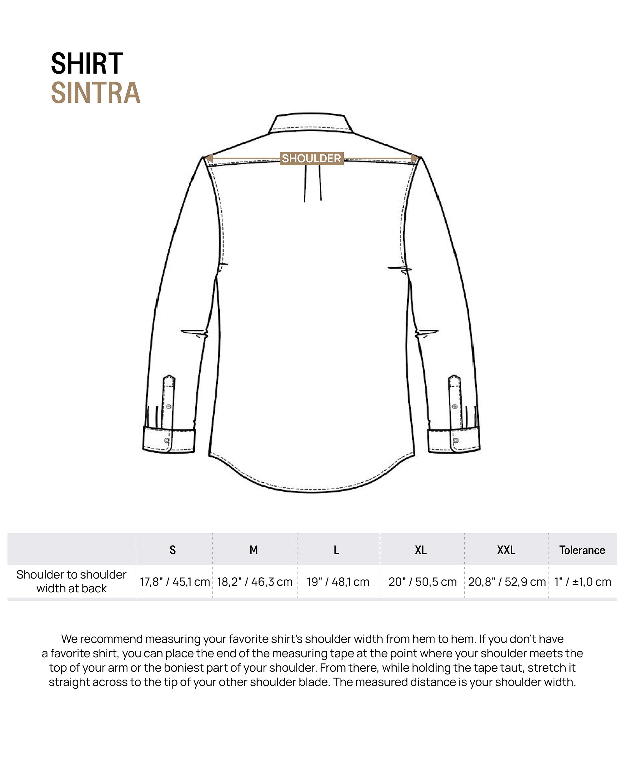 Size Guide SINTRA - MagicLinen