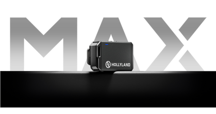 Hollyland-Microphone Lavalier sans fil professionnel Llavabo Max,  micro-cravate silencieux, portée de 250m, autonomie de 22 heures pour  téléphone